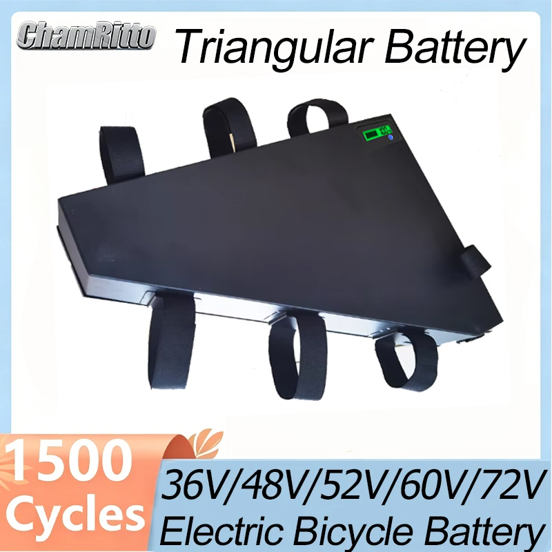 Electric Bicycle Battery 72V 30Ah - Sepeda Listrik 60v72v 3000w Baterai Segitiga