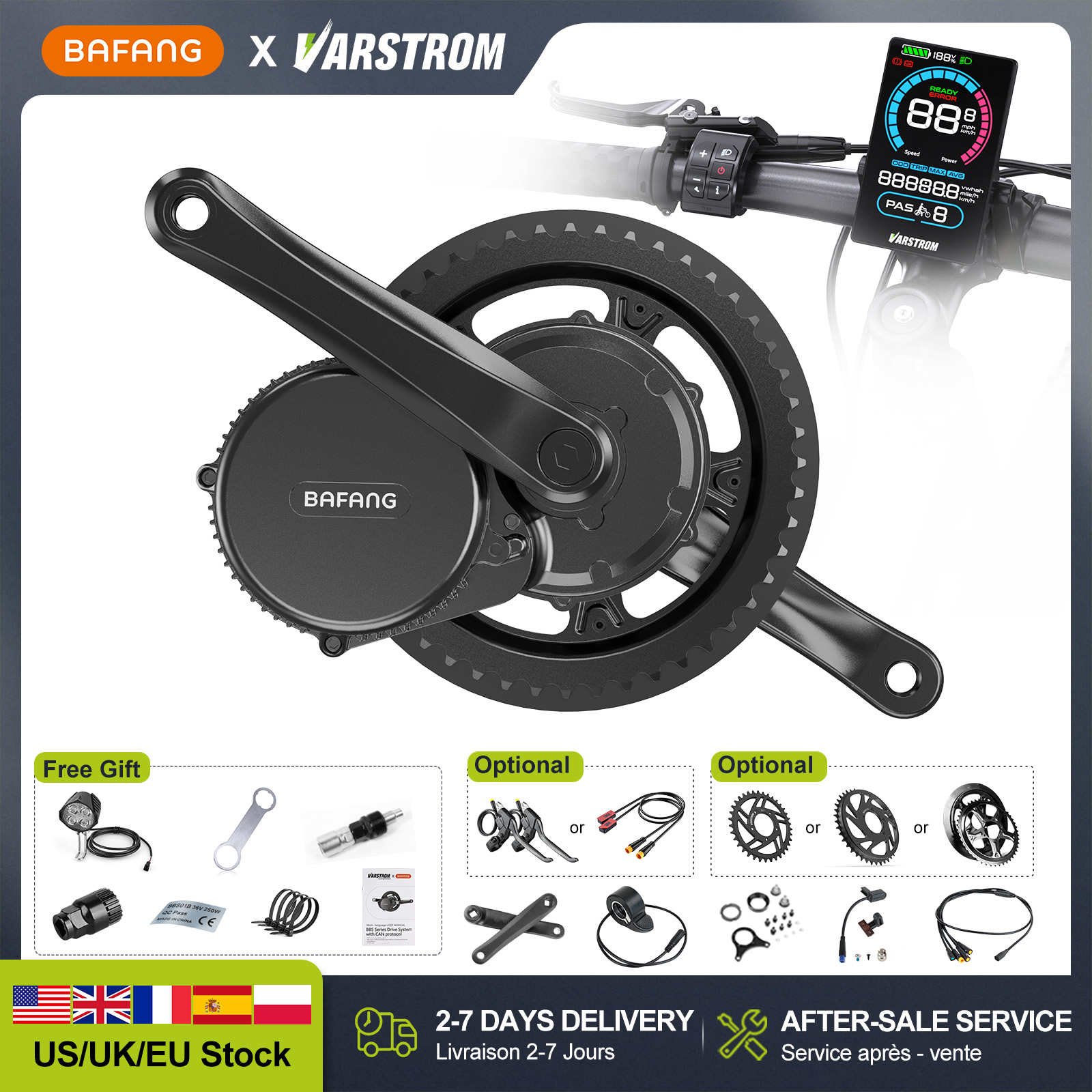 [Stok AS] BAFANG 48V 500W 750W - Bafang Bbshd 1000W Conversion Kit ulasan dan harga