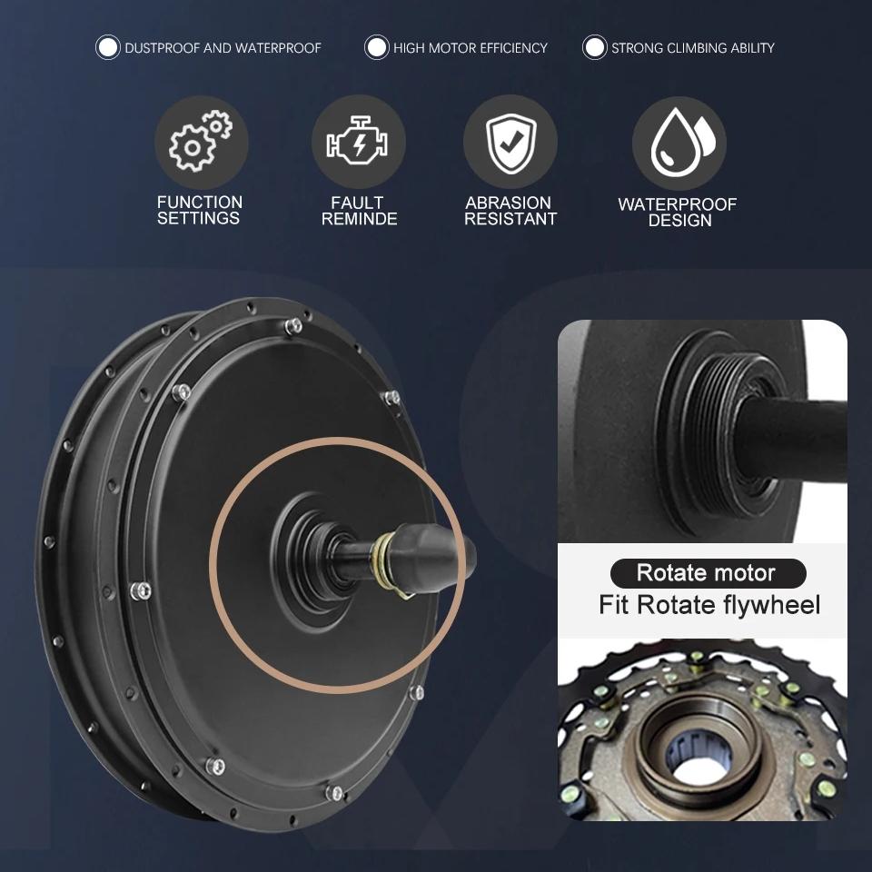 MTX 48V52V 2000W Roda Motor Eb - 72V 5000W Hub Motor Kit ulasan dan harga