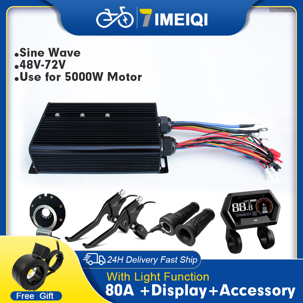 Kontroler Gelombang Sinus Ebik - Sine Wave Controller 48V 72V 80A ulasan dan harga